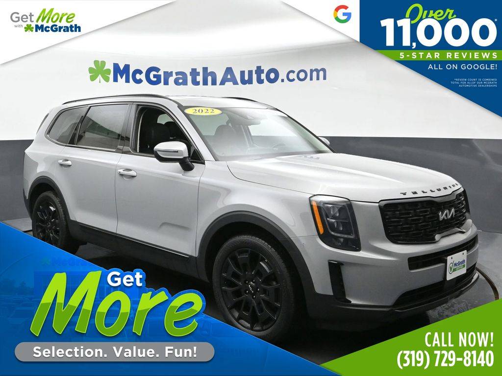 2022 Kia Telluride EX — SUV — 34,892 mi — Hiawatha, IA
