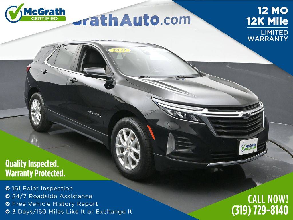 2022 Chevrolet Equinox LT — SUV — 39,058 mi — Hiawatha, IA