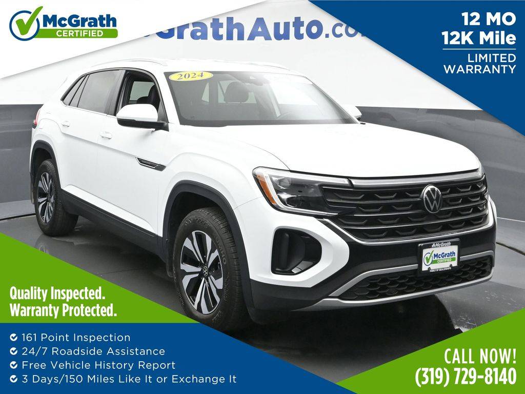 2024 Volkswagen Atlas Cross Sport SE — SUV — 9,860 mi — Hiawatha, IA