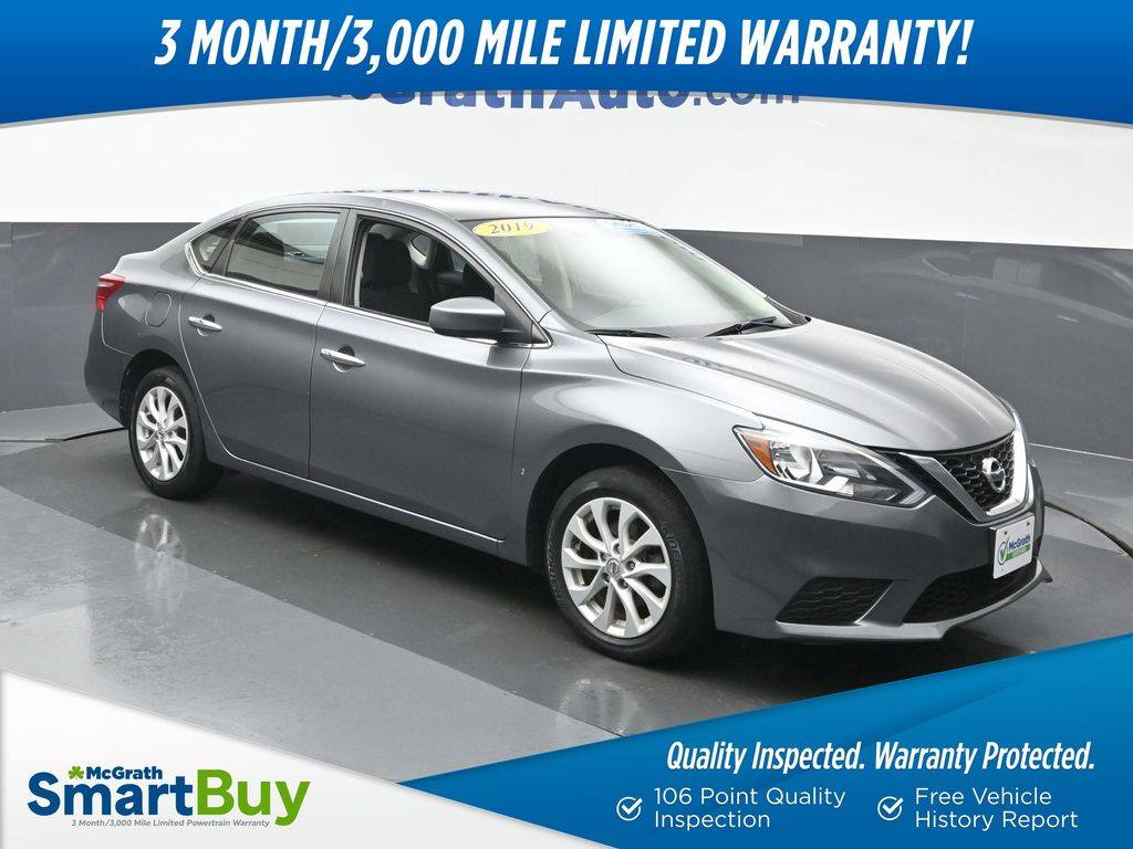 2019 Nissan Sentra SV — Sedan — 87,416 mi — Hiawatha, IA