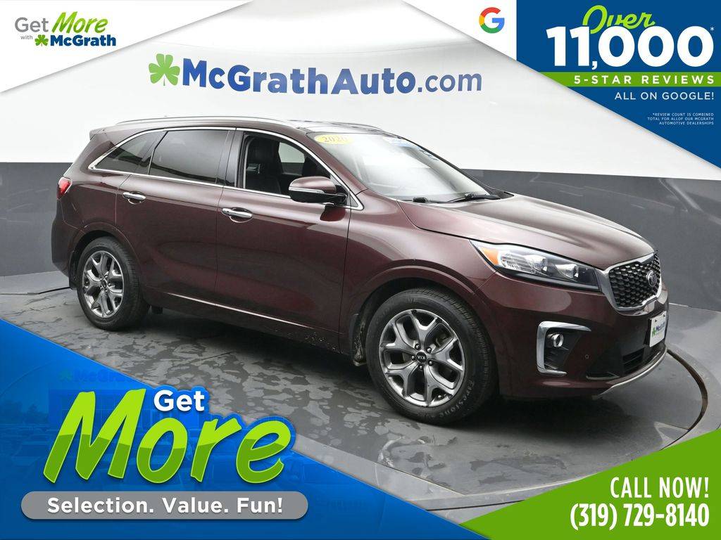 2020 Kia Sorento SX V6 — SUV — 78,084 mi — Hiawatha, IA