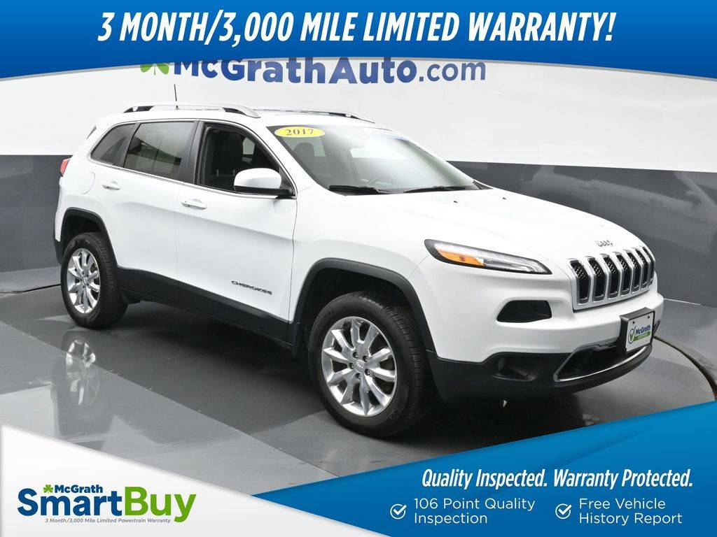 2017 Jeep Cherokee Limited — SUV — 93,671 mi — Hiawatha, IA