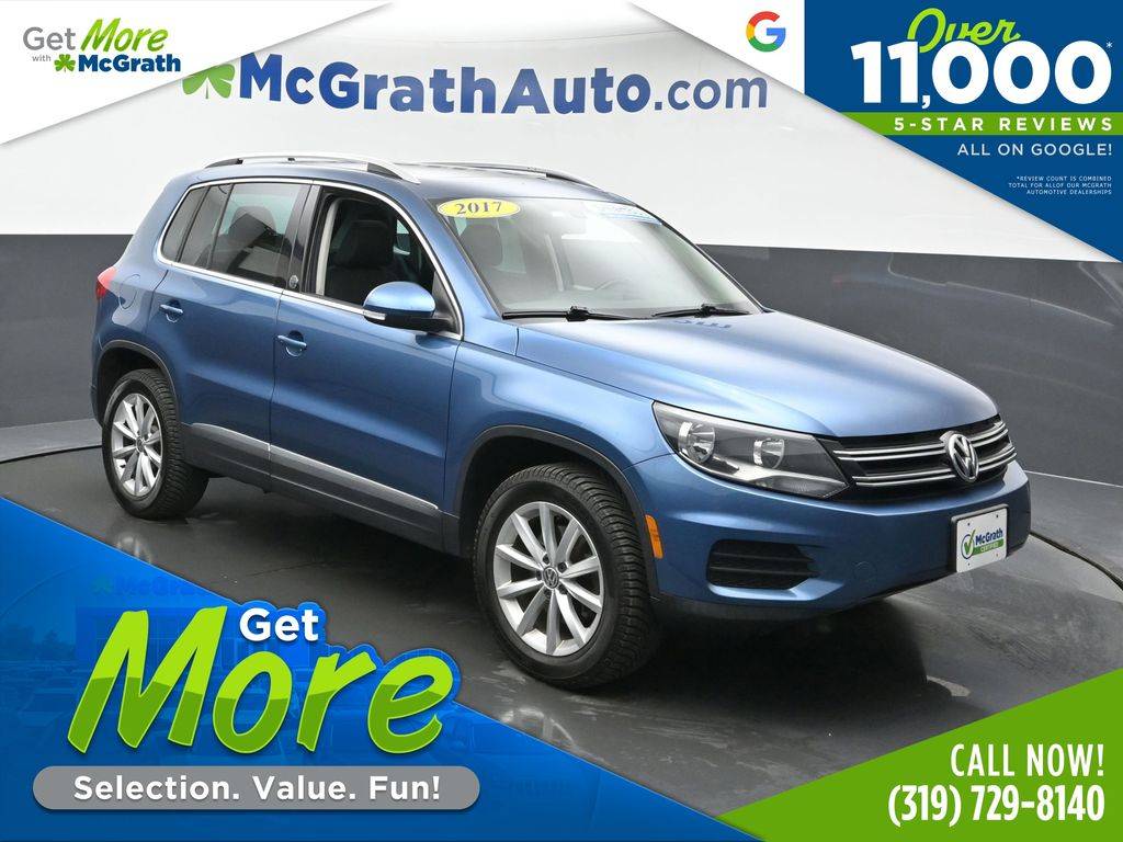 2017 Volkswagen Tiguan Wolfsburg Edition — SUV — 104,281 mi — Hiawatha, IA