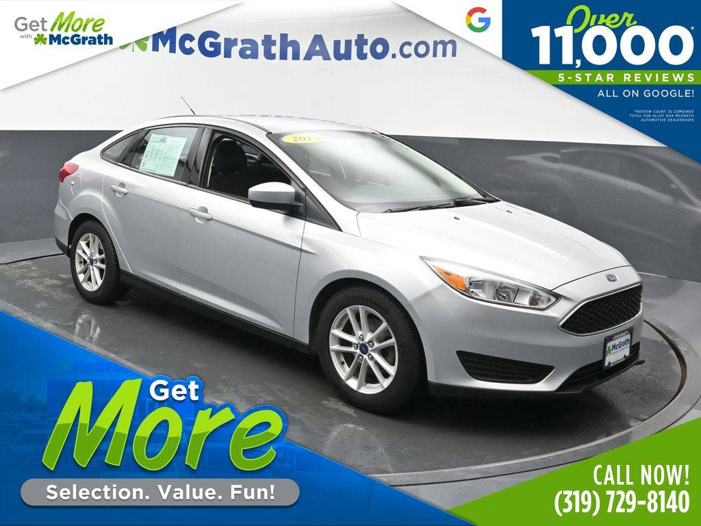 2018 Ford Focus SE — Sedan — 106,971 mi — Hiawatha, IA