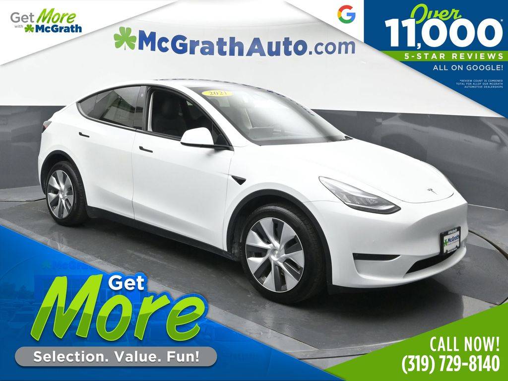 2021 Tesla Model Y Long Range — SUV — 27,804 mi — Hiawatha, IA