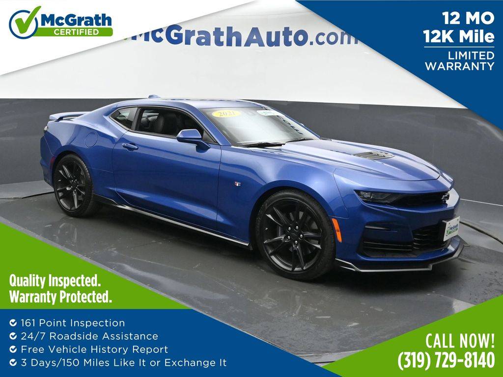 2021 Chevrolet Camaro 2SS — Coupe — 11,033 mi — Hiawatha, IA