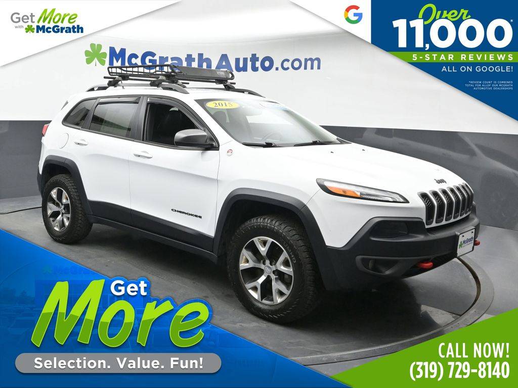 2015 Jeep Cherokee Trailhawk — SUV — 98,960 mi — Hiawatha, IA