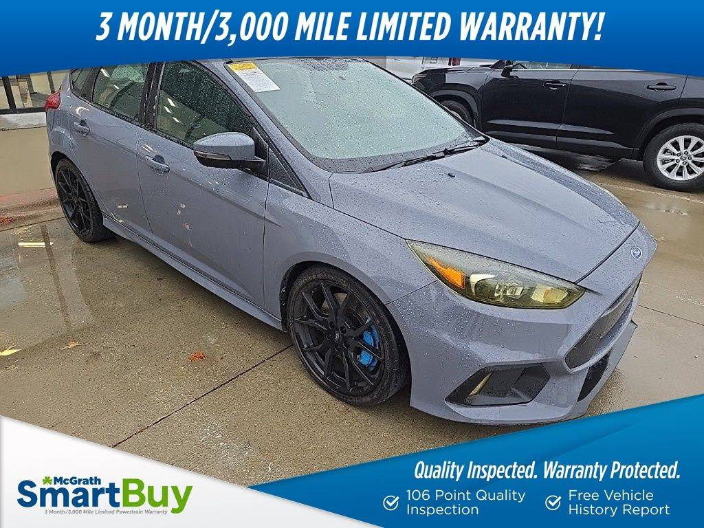 2017 Ford Focus RS — Hatchback — 62,026 mi — Hiawatha, IA