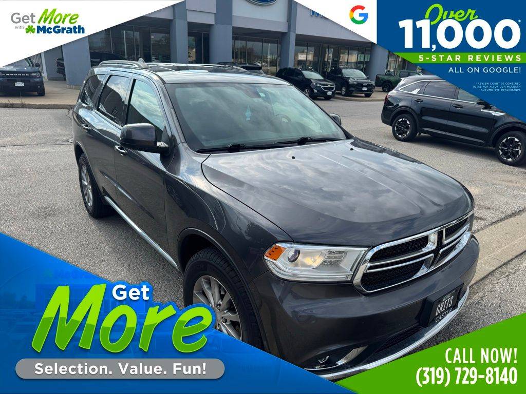 2017 Dodge Durango SXT — SUV — 144,898 mi — Hiawatha, IA