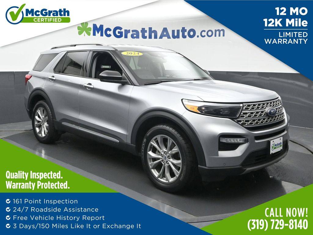 2024 Ford Explorer Limited — SUV — 45,849 mi — Hiawatha, IA