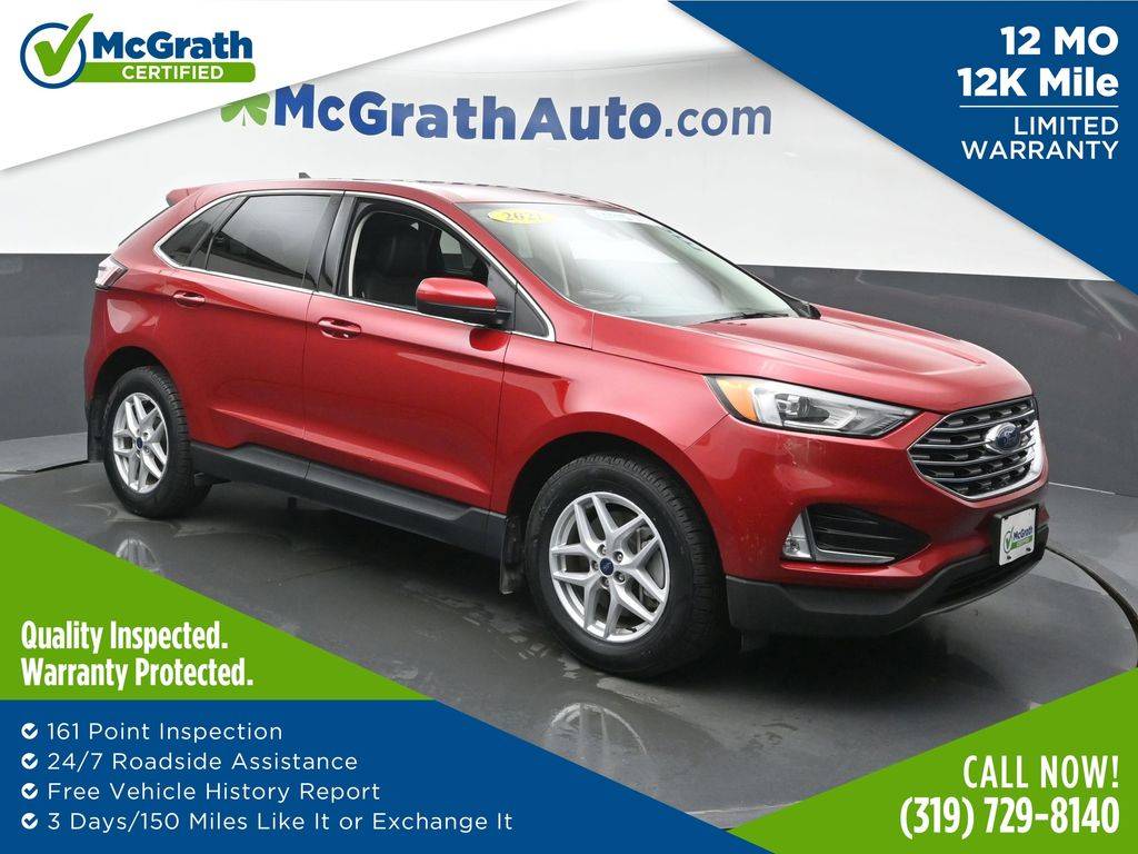 2021 Ford Edge SEL — SUV — 36,636 mi — Hiawatha, IA