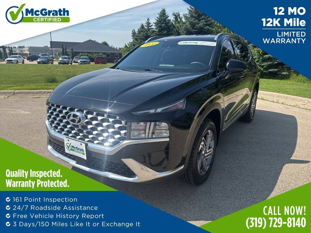 2022 Hyundai Santa Fe SEL — SUV — 42,509 mi — Hiawatha, IA
