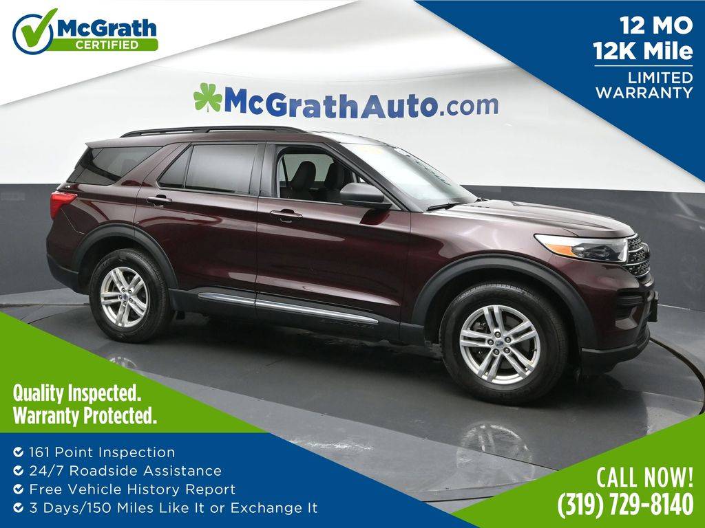 2022 Ford Explorer XLT — SUV — 61,618 mi — Hiawatha, IA