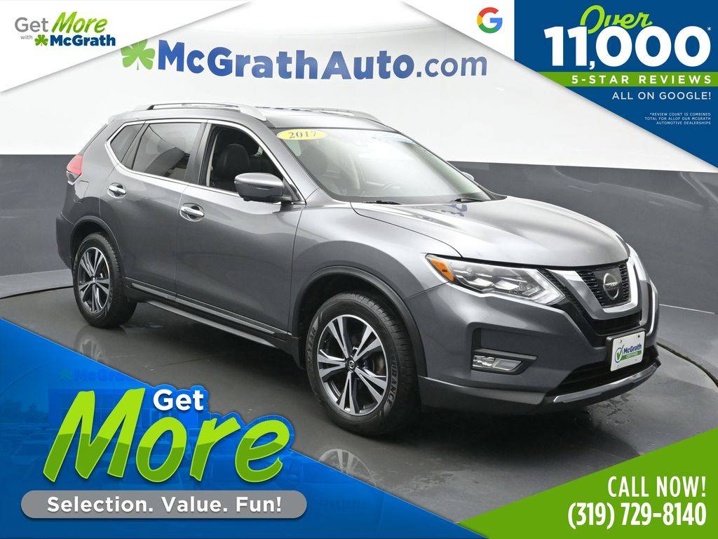 2017 Nissan Rogue SL — SUV — 91,498 mi — Hiawatha, IA