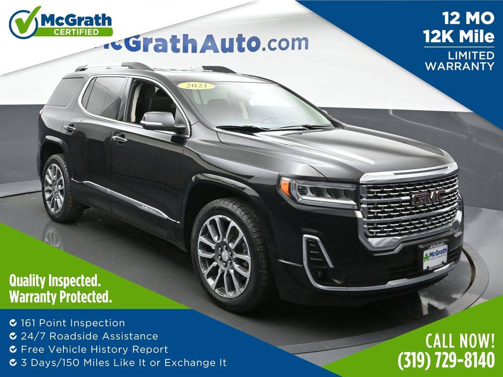 2021 GMC Acadia Denali — SUV — 46,950 mi — Hiawatha, IA