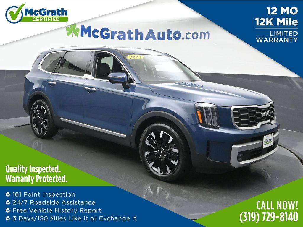 2024 Kia Telluride SX — SUV — 15,247 mi — Hiawatha, IA