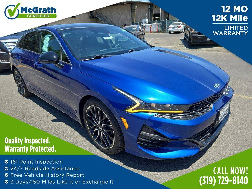 2021 Kia K5 GT — Sedan — 23,160 mi — Hiawatha, IA