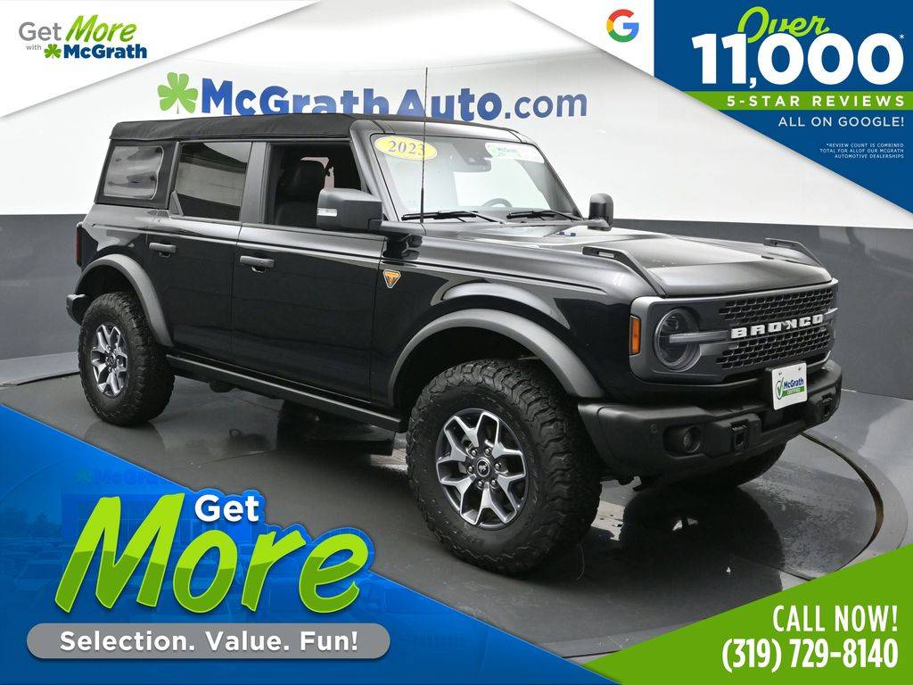 2023 Ford Bronco Badlands — SUV — 23,971 mi — Hiawatha, IA