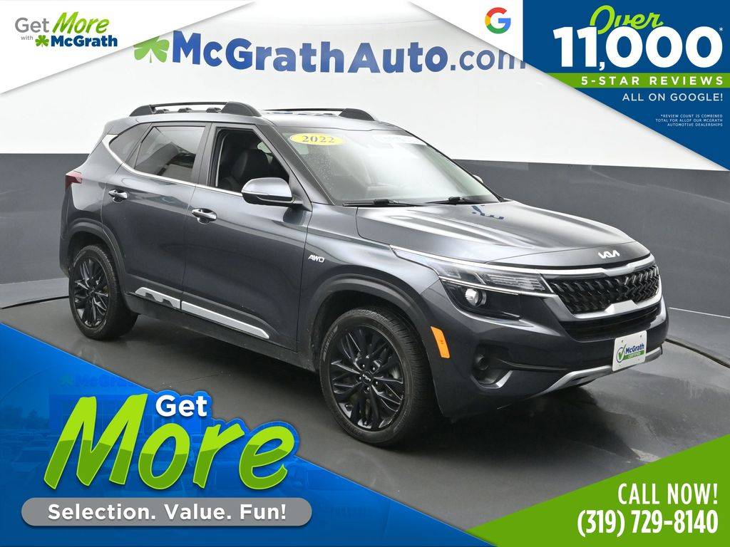 2022 Kia Seltos Nightfall — SUV — 34,101 mi — Hiawatha, IA