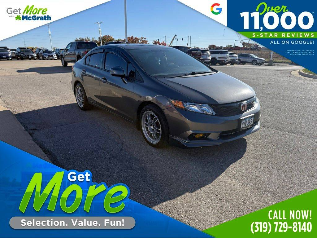 2012 Honda Civic Si — Sedan — 155,758 mi — Hiawatha, IA