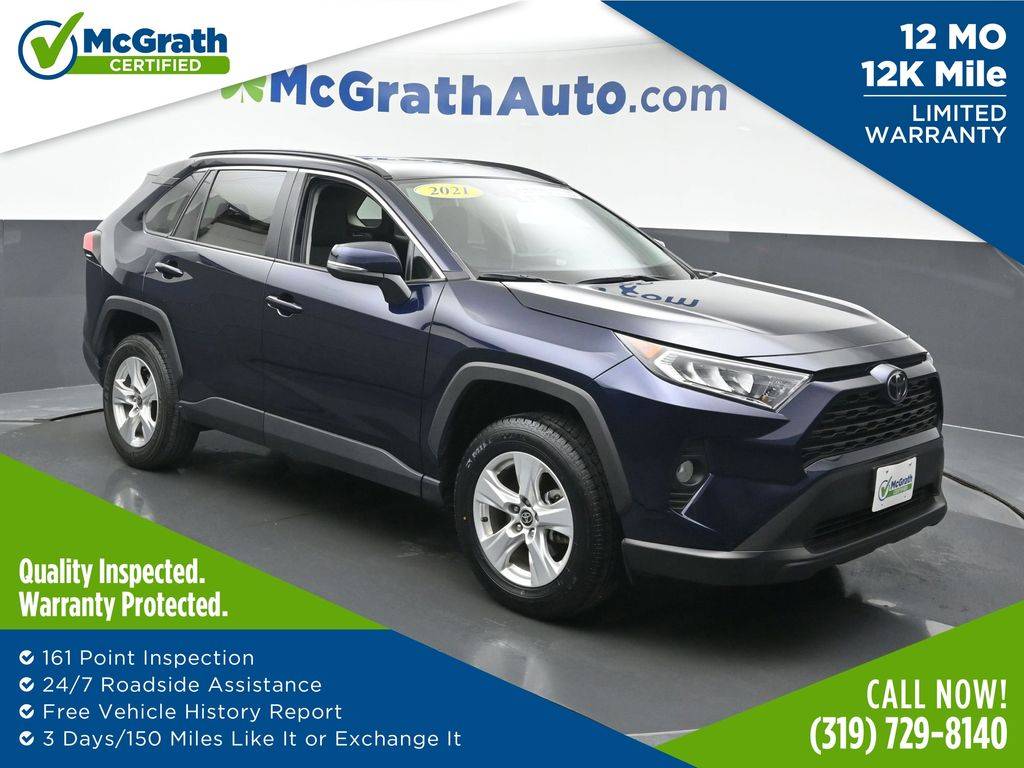 2021 Toyota RAV4 XLE — SUV — 50,815 mi — Hiawatha, IA