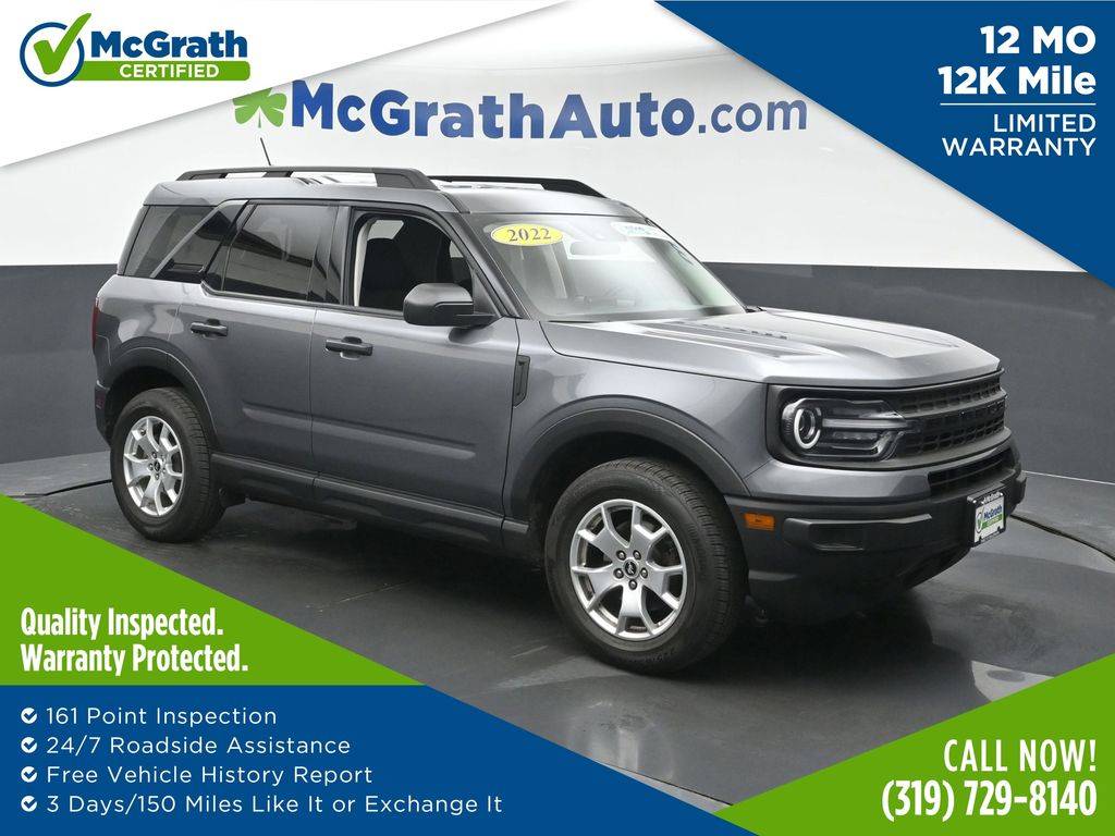 2022 Ford Bronco Sport Base — SUV — 40,346 mi — Hiawatha, IA