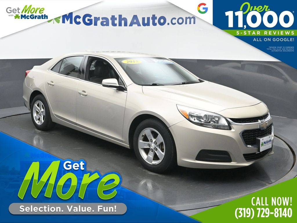 2015 Chevrolet Malibu LT — Sedan — 75,842 mi — Hiawatha, IA