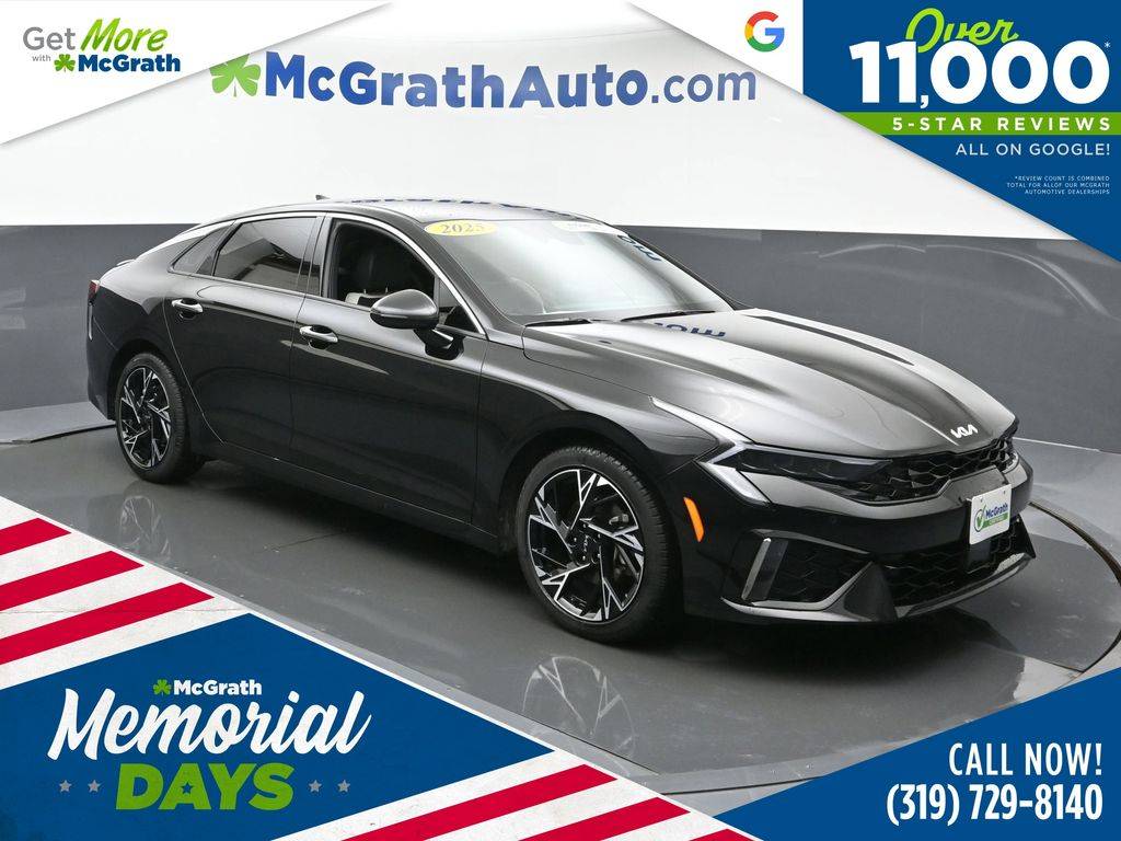 2025 Kia K5 GT-Line — Sedan — 20,010 mi — Hiawatha, IA