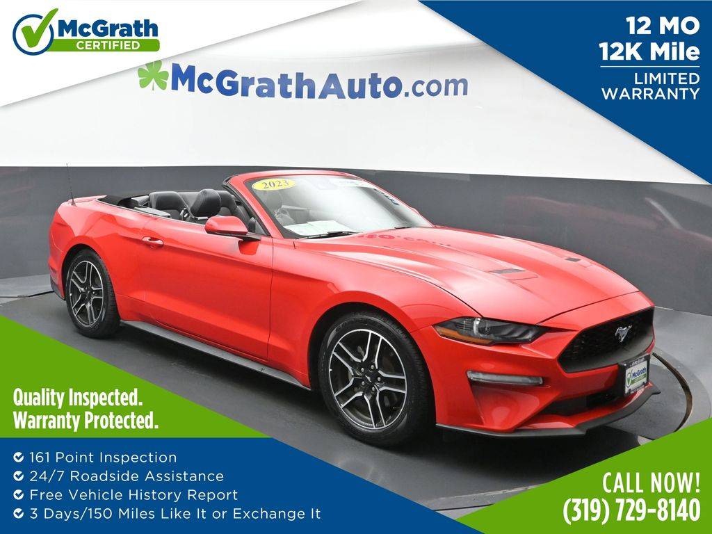 2023 Ford Mustang EcoBoost Premium — Convertible — 53,092 mi — Hiawatha, IA