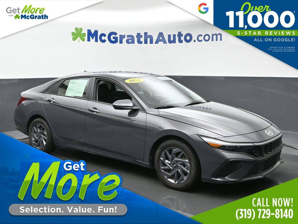 2024 Hyundai Elantra SEL — Sedan — 22,840 mi — Hiawatha, IA
