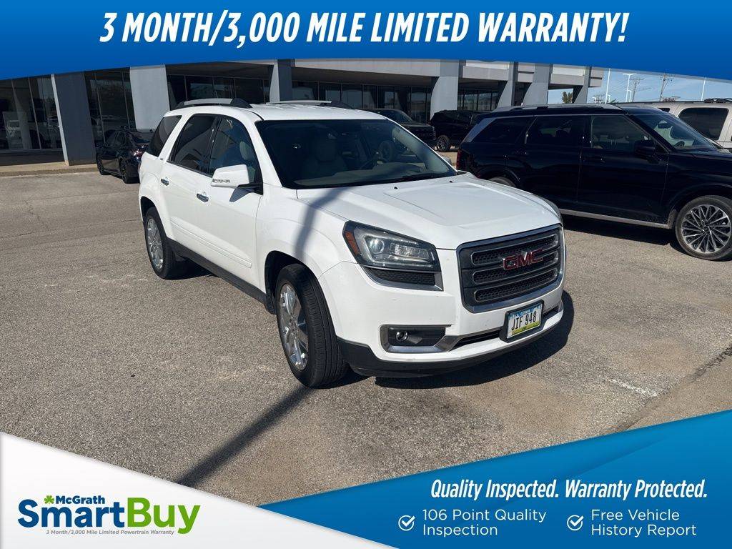 2017 GMC Acadia Limited Limited — SUV — 106,348 mi — Hiawatha, IA