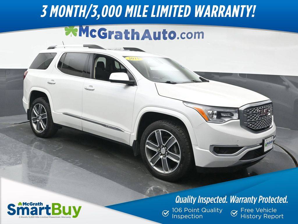 2019 GMC Acadia Denali — SUV — 78,528 mi — Hiawatha, IA