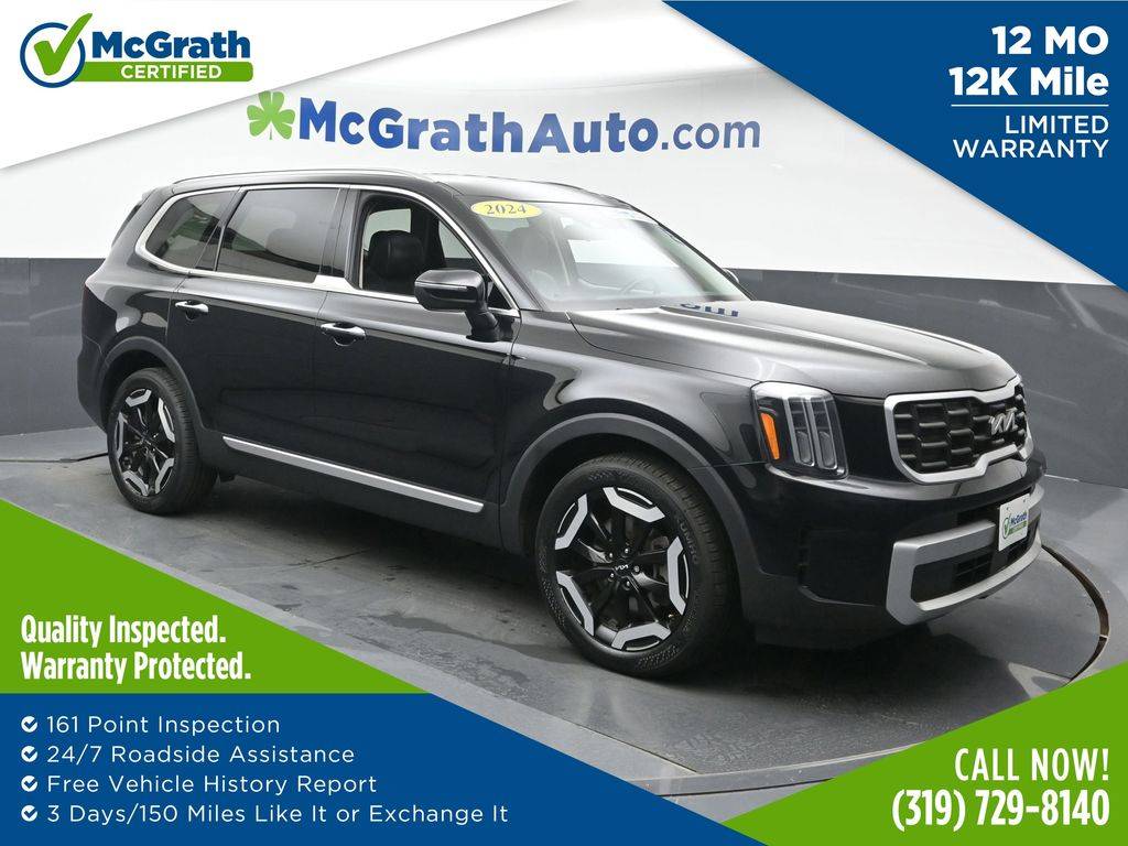 2024 Kia Telluride S — SUV — 50,172 mi — Hiawatha, IA