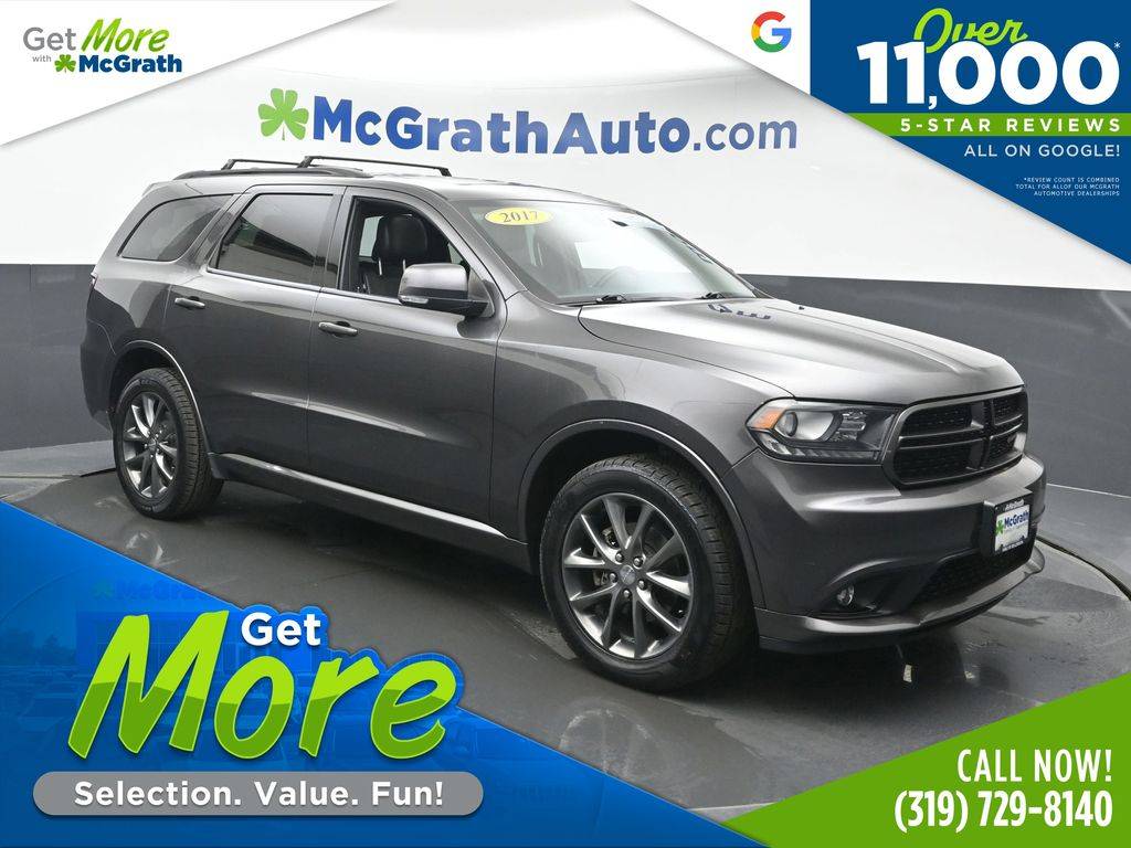 2017 Dodge Durango GT — SUV — 82,123 mi — Hiawatha, IA