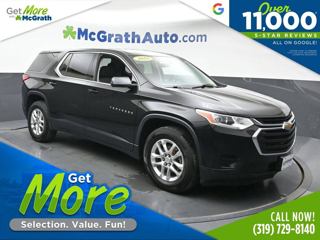 2018 Chevrolet Traverse LS — SUV — 156,402 mi — Hiawatha, IA