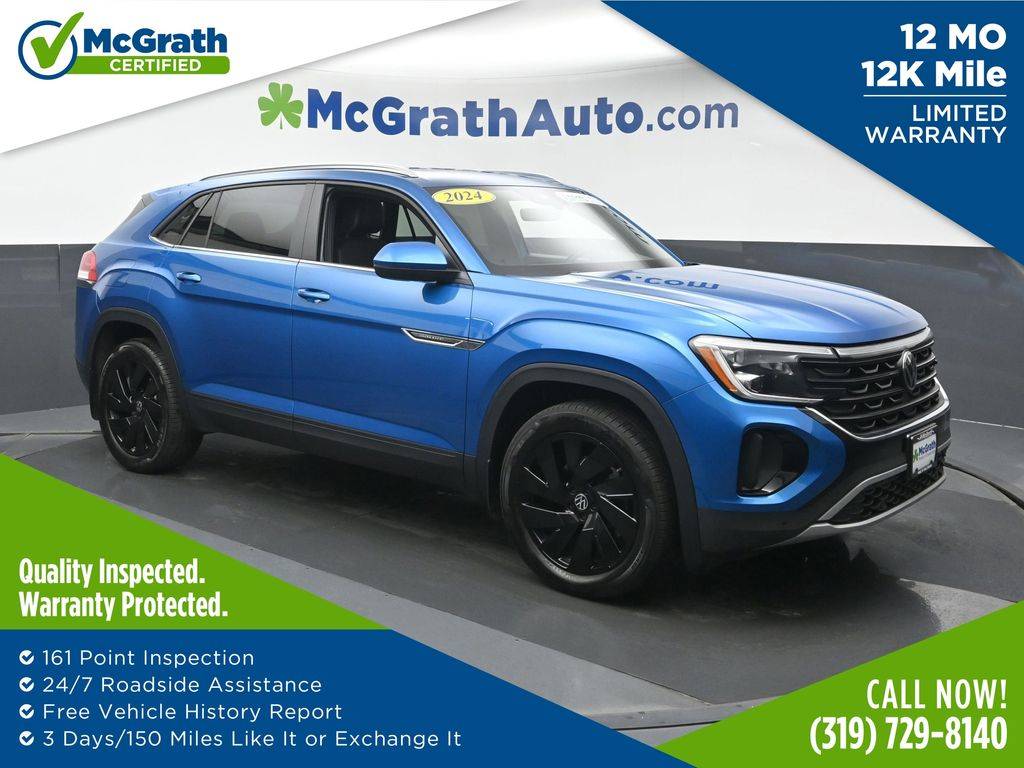2024 Volkswagen Atlas Cross Sport SE with Technology — SUV — 12,947 mi — Hiawatha, IA