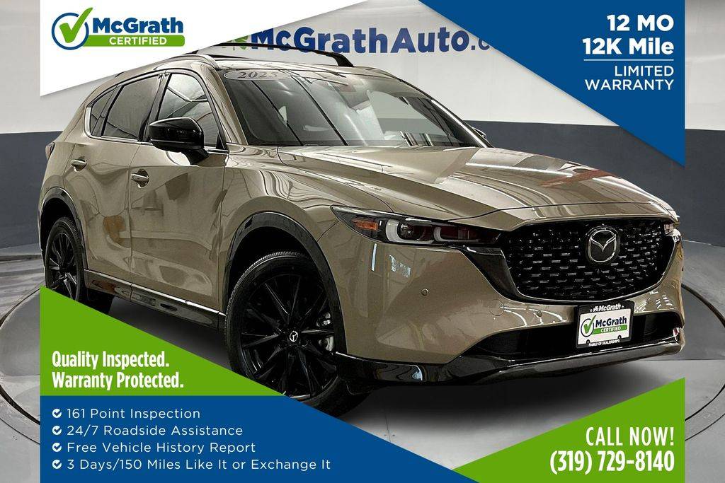 2025 Mazda CX-5 2.5 Carbon Turbo — SUV — 6,502 mi — Hiawatha, IA