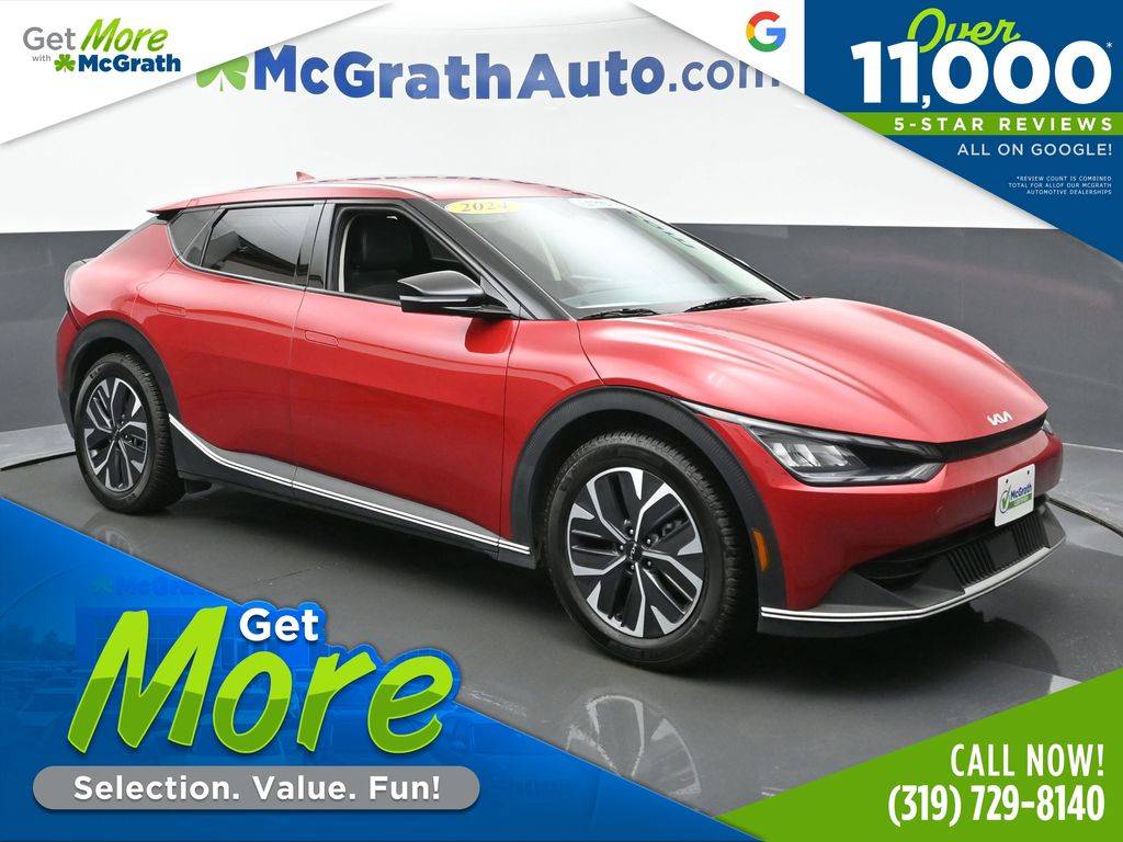 2024 Kia EV6 Light Long Range — SUV — 21,500 mi — Hiawatha, IA