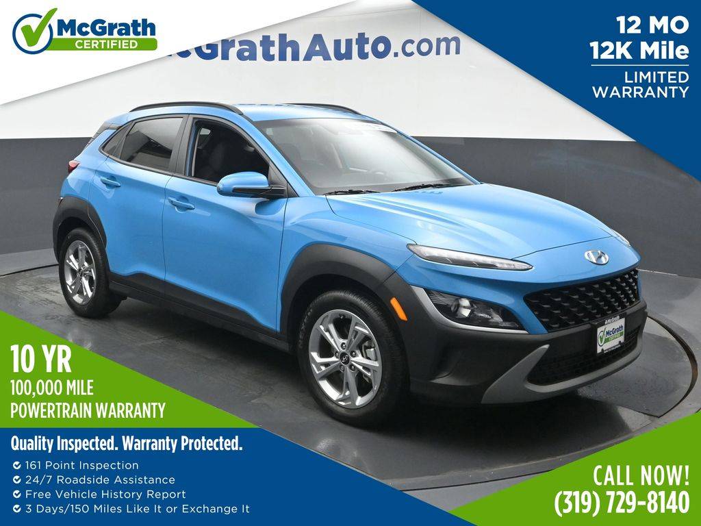 2023 Hyundai Kona SEL — SUV — 7,114 mi — Hiawatha, IA