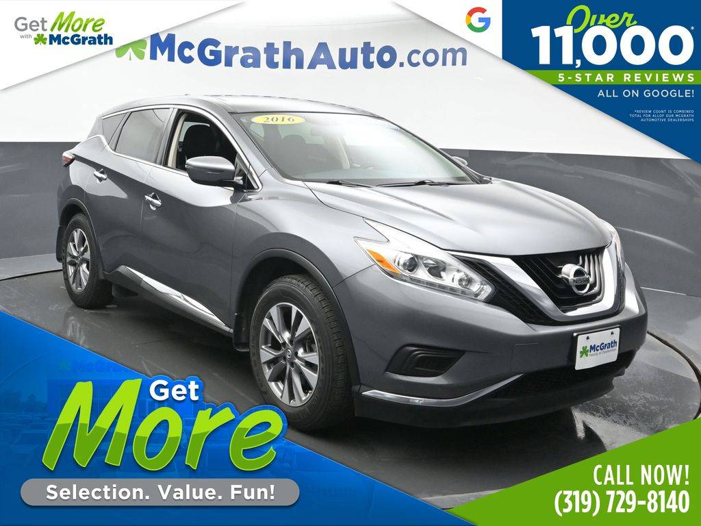 2016 Nissan Murano S — SUV — 58,093 mi — Hiawatha, IA