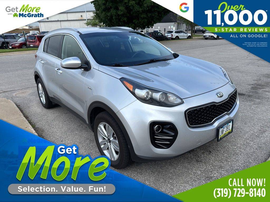 2019 Kia Sportage LX — SUV — 72,490 mi — Hiawatha, IA