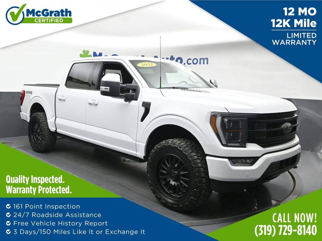 2022 Ford F-150 Lariat — Pickup Truck — 8,758 mi — Hiawatha, IA