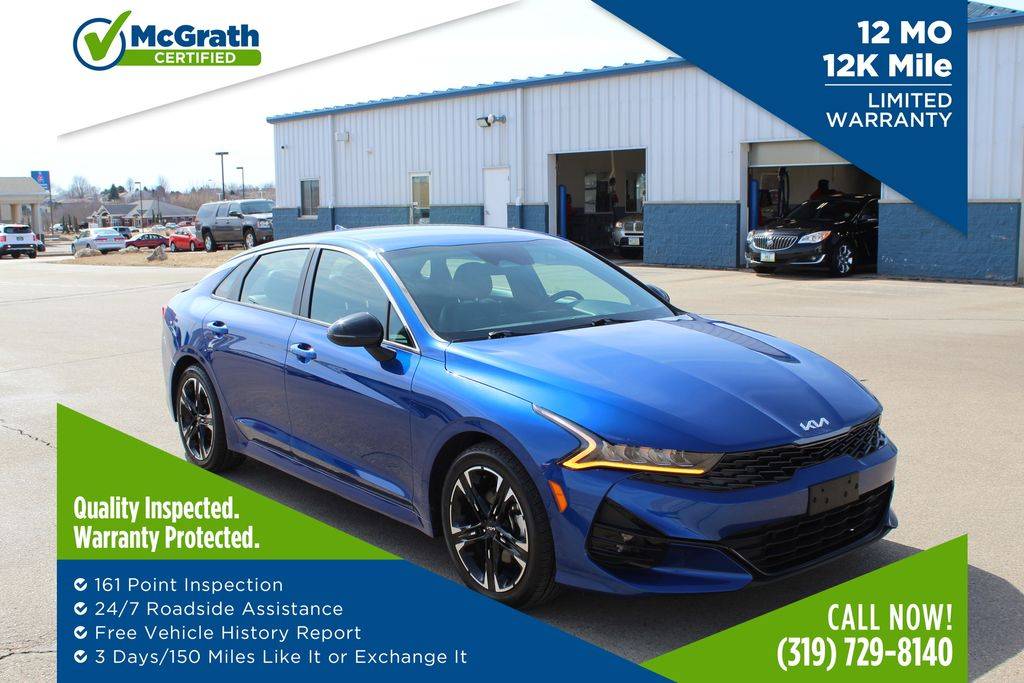 2022 Kia K5 GT-Line — Sedan — 29,980 mi — Hiawatha, IA