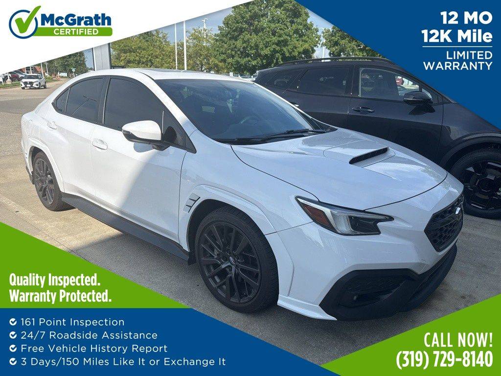 2023 Subaru WRX Limited — Sedan — 9,866 mi — Hiawatha, IA