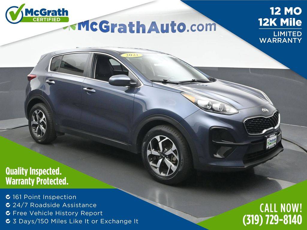 2021 Kia Sportage LX — SUV — 73,880 mi — Hiawatha, IA