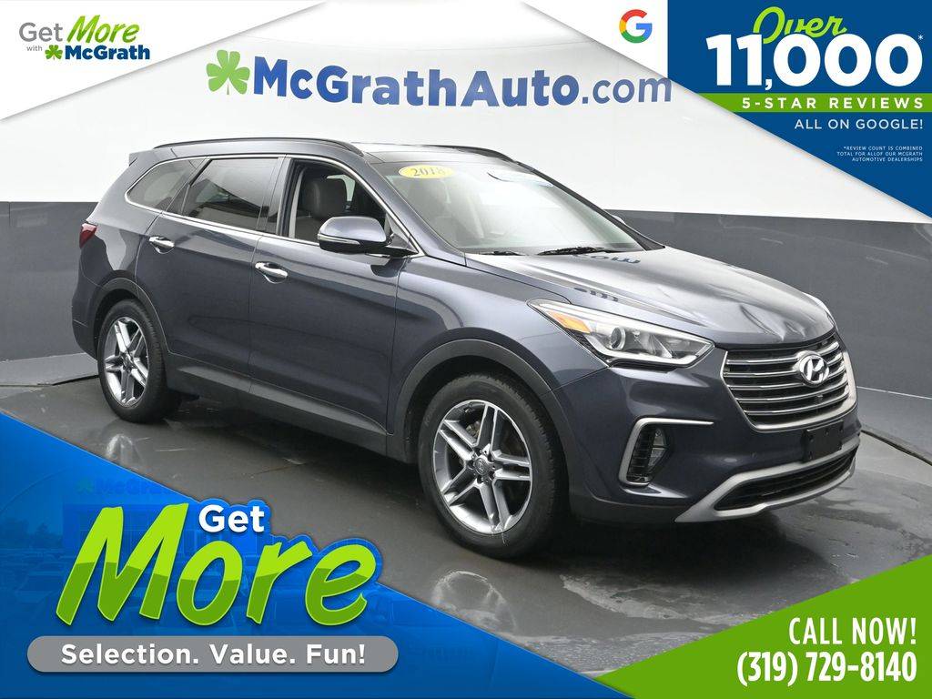 2018 Hyundai Santa Fe SE Ultimate — SUV — 62,080 mi — Hiawatha, IA