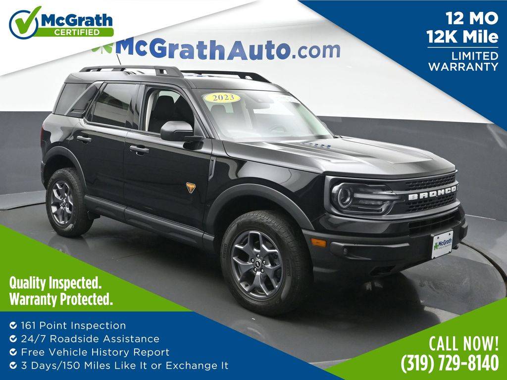 2023 Ford Bronco Sport Badlands — SUV — 16,370 mi — Hiawatha, IA