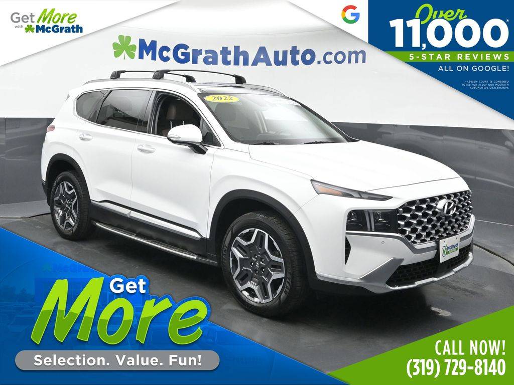 2022 Hyundai Santa Fe Hybrid Limited — SUV — 25,547 mi — Hiawatha, IA