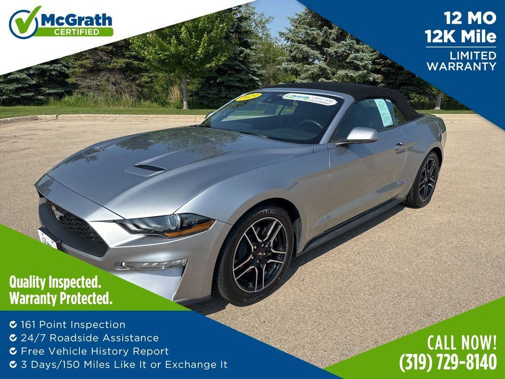 2023 Ford Mustang EcoBoost Premium — Convertible — 66,032 mi — Hiawatha, IA