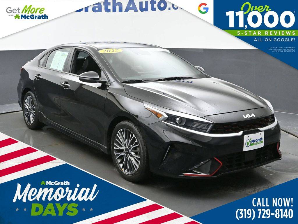 2022 Kia Forte GT-Line — Sedan — 29,044 mi — Hiawatha, IA